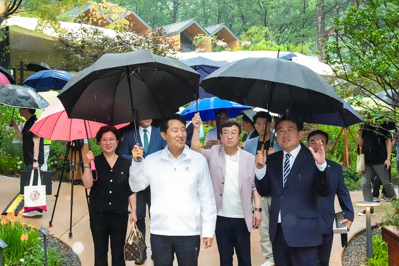 수락산 동막골 자연휴양림 수락 휴 개장식 - 5