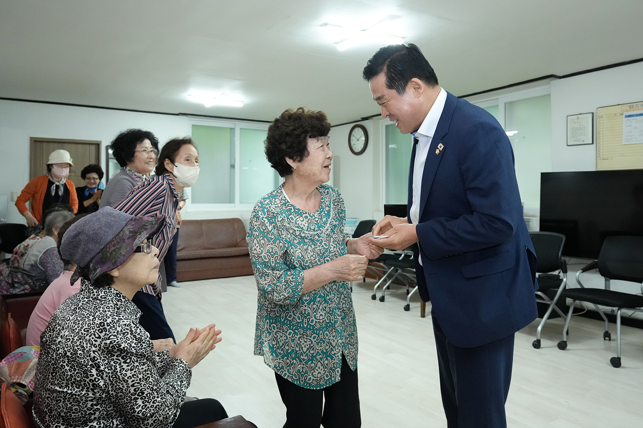 폭염 대비 경로당 현장 방문 - 2