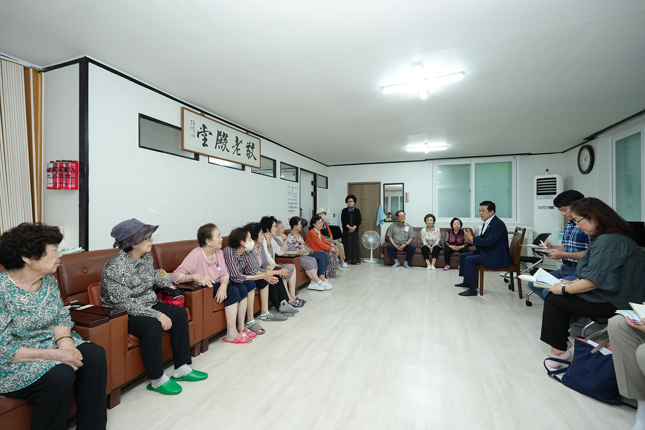 폭염 대비 경로당 현장 방문 - 6