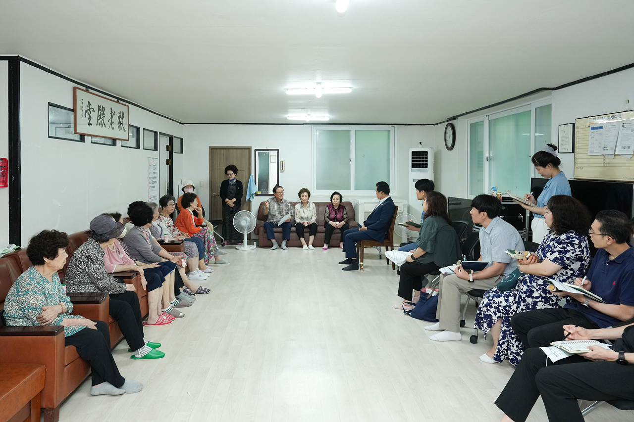 폭염 대비 경로당 현장 방문 - 10