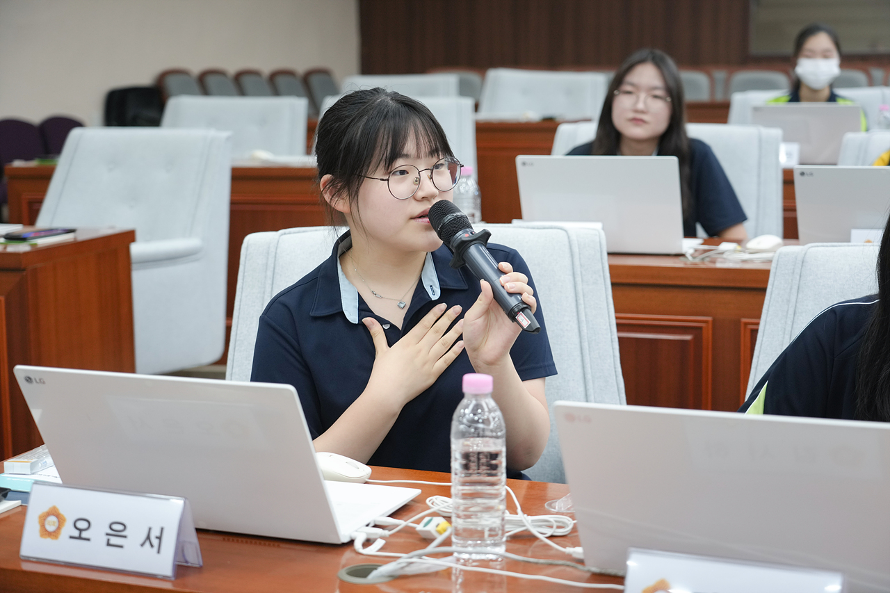 노원구의회 청소년 모의의회(상명중) - 15
