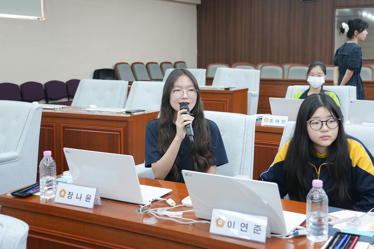 노원구의회 청소년 모의의회(상명중) - 18