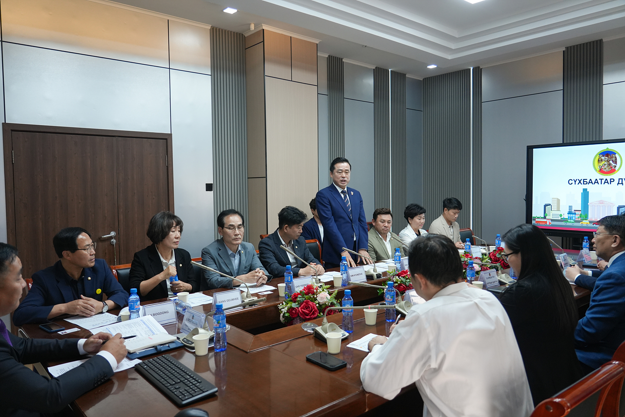 노원구의회 몽골 상호 결연 출장 - 3