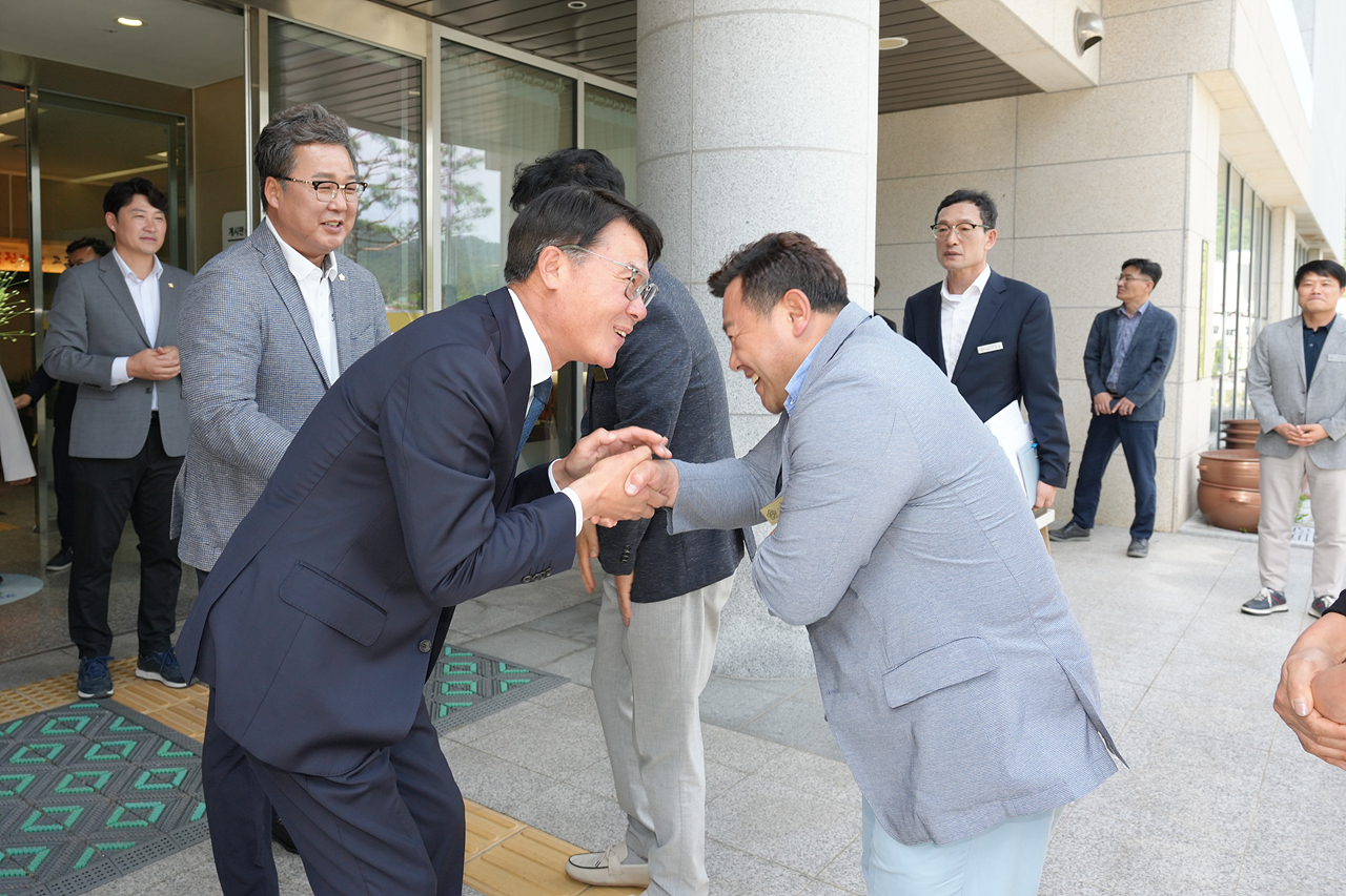 고흥군의회 상호 결연 방문 - 1