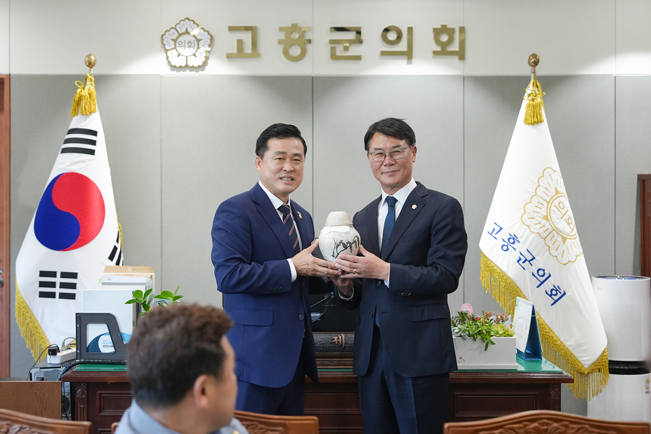 고흥군의회 상호 결연 방문 - 3