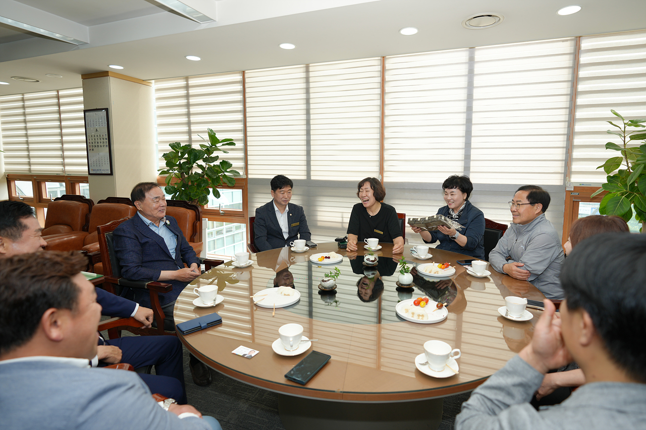 고흥군의회 상호 결연 방문 - 19