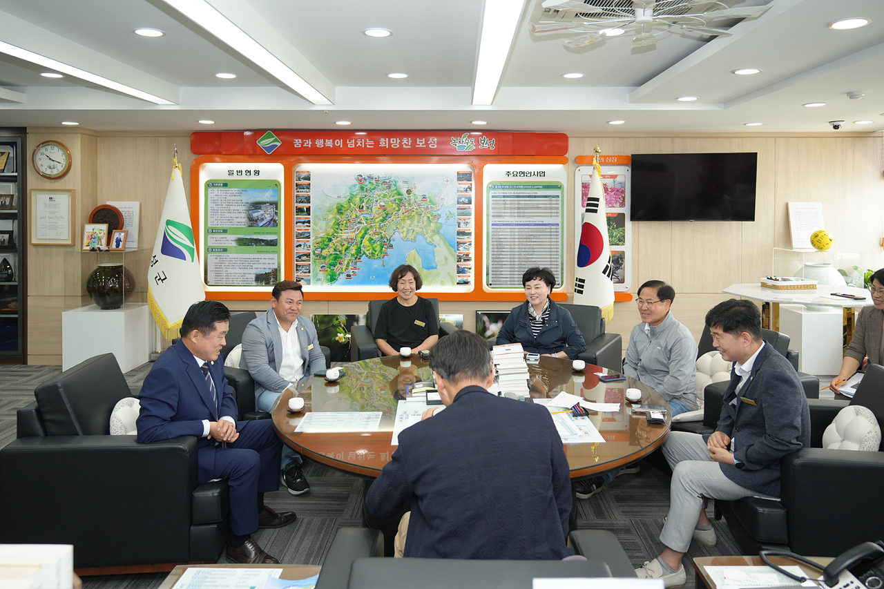 고흥군의회 상호 결연 방문 - 19
