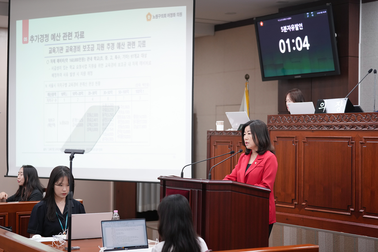 제292회 노원구의회 정례회 제2차 본회의 - 6