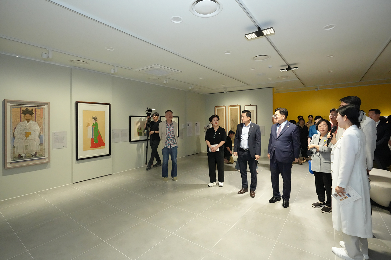 한국 근현대 거장의 삶과 예술 전시 VIP 개막식 - 9