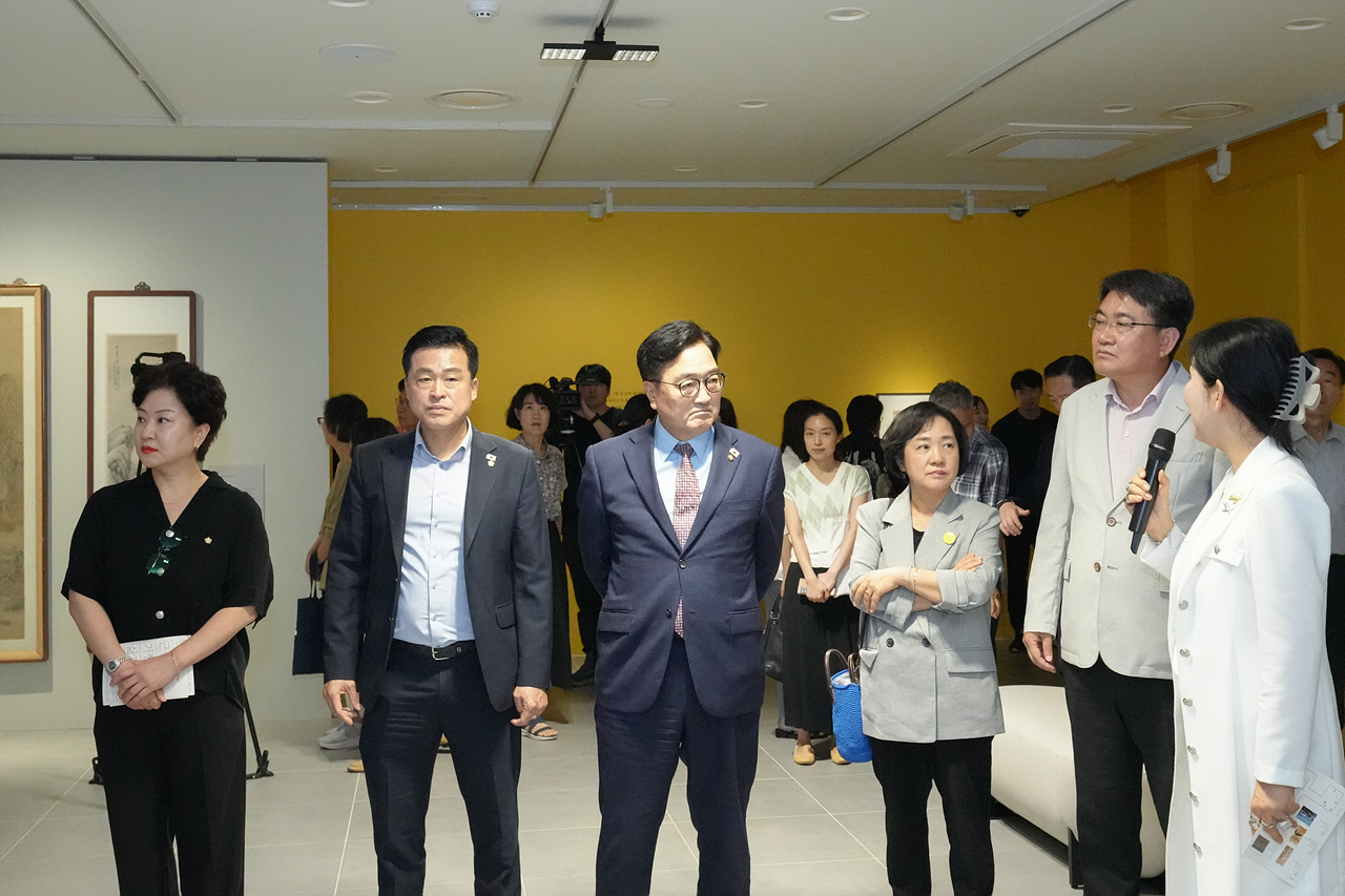한국 근현대 거장의 삶과 예술 전시 VIP 개막식 - 8