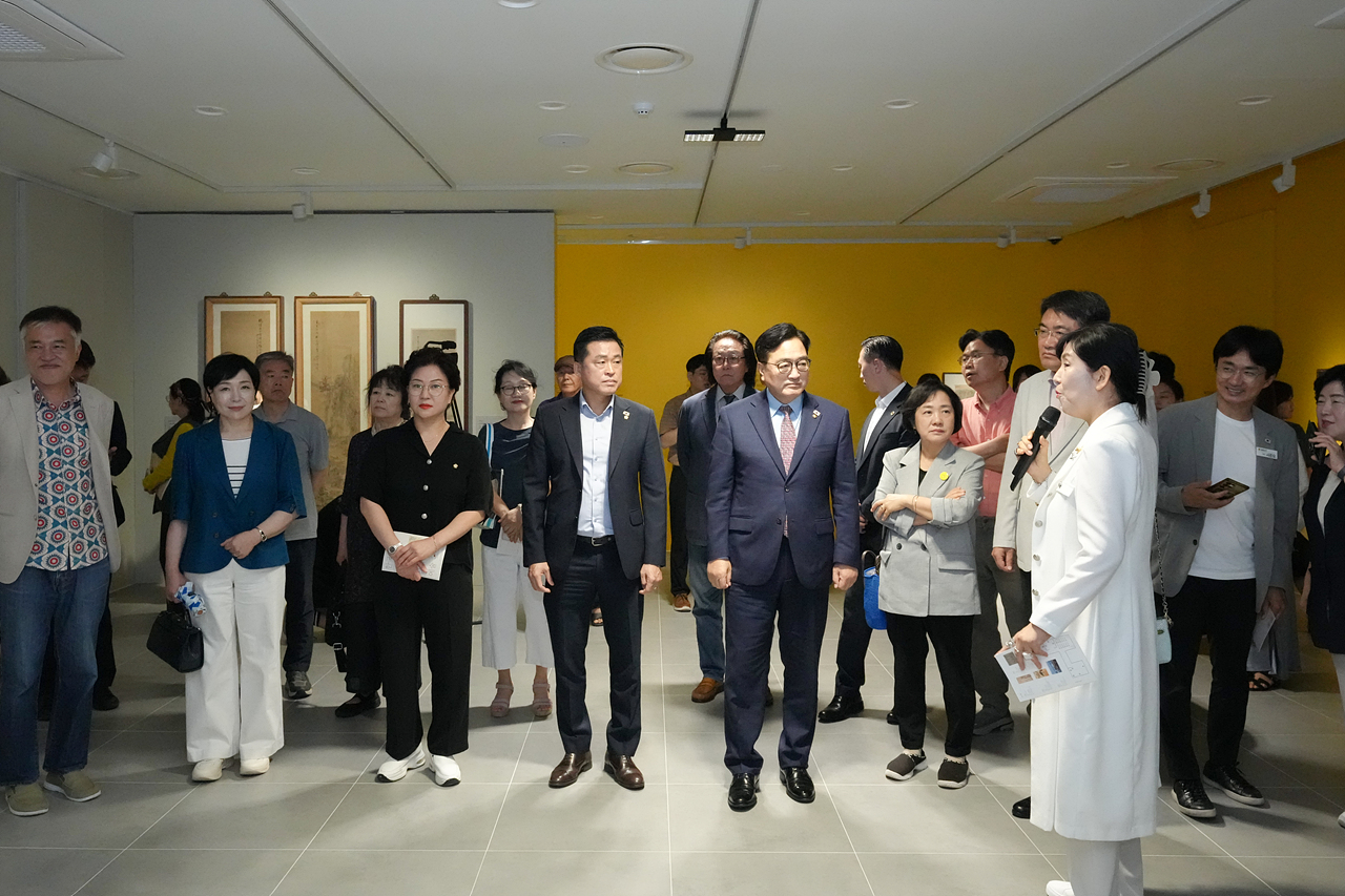 한국 근현대 거장의 삶과 예술 전시 VIP 개막식 - 10