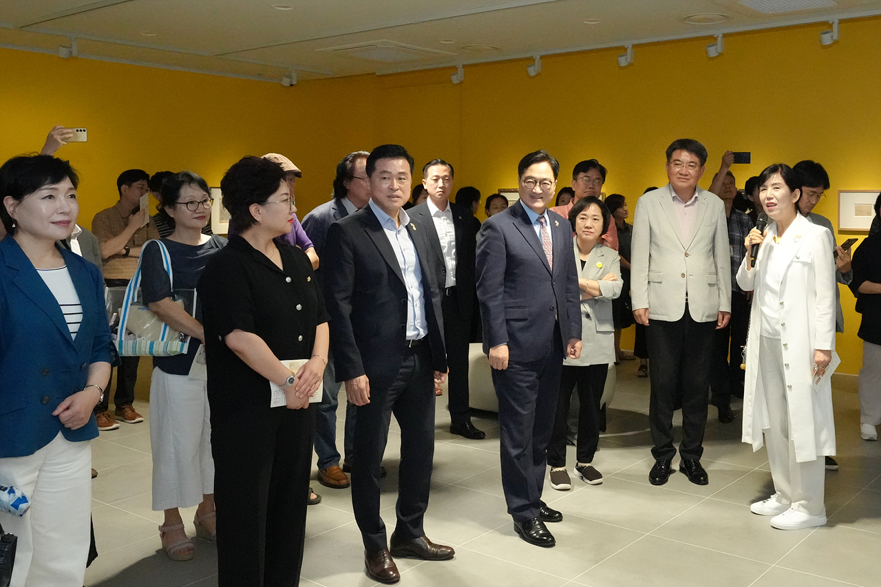 한국 근현대 거장의 삶과 예술 전시 VIP 개막식 - 11