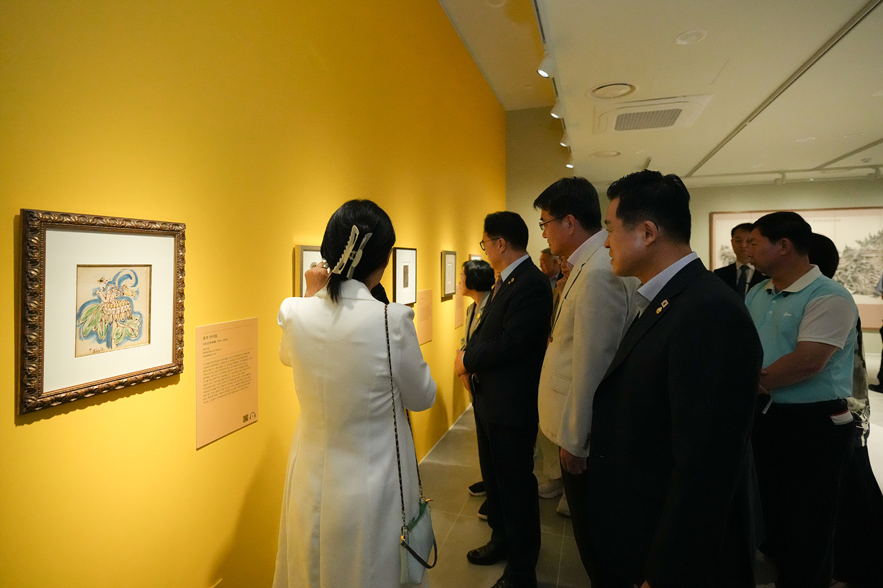 한국 근현대 거장의 삶과 예술 전시 VIP 개막식 - 14