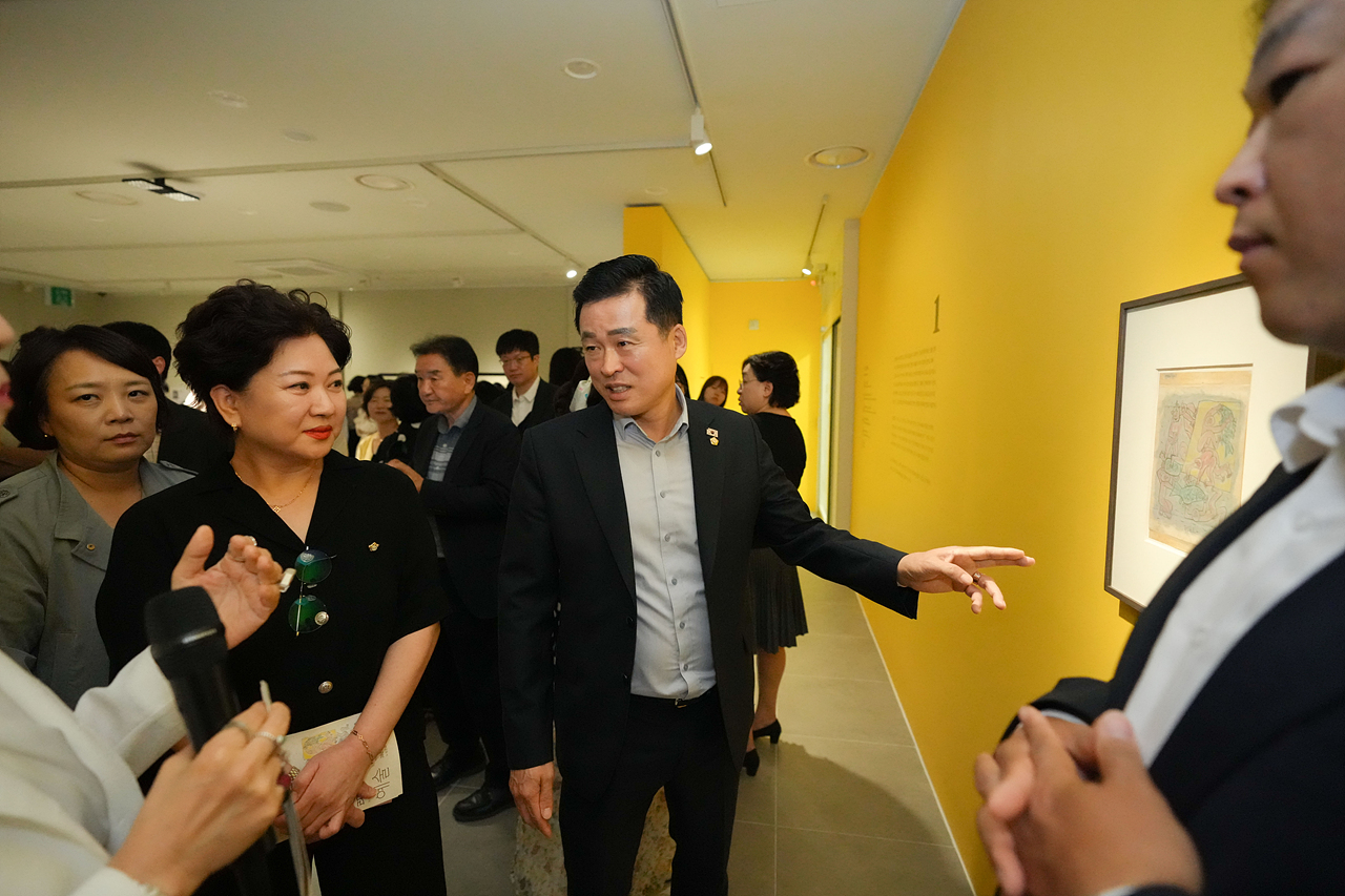 한국 근현대 거장의 삶과 예술 전시 VIP 개막식 - 16