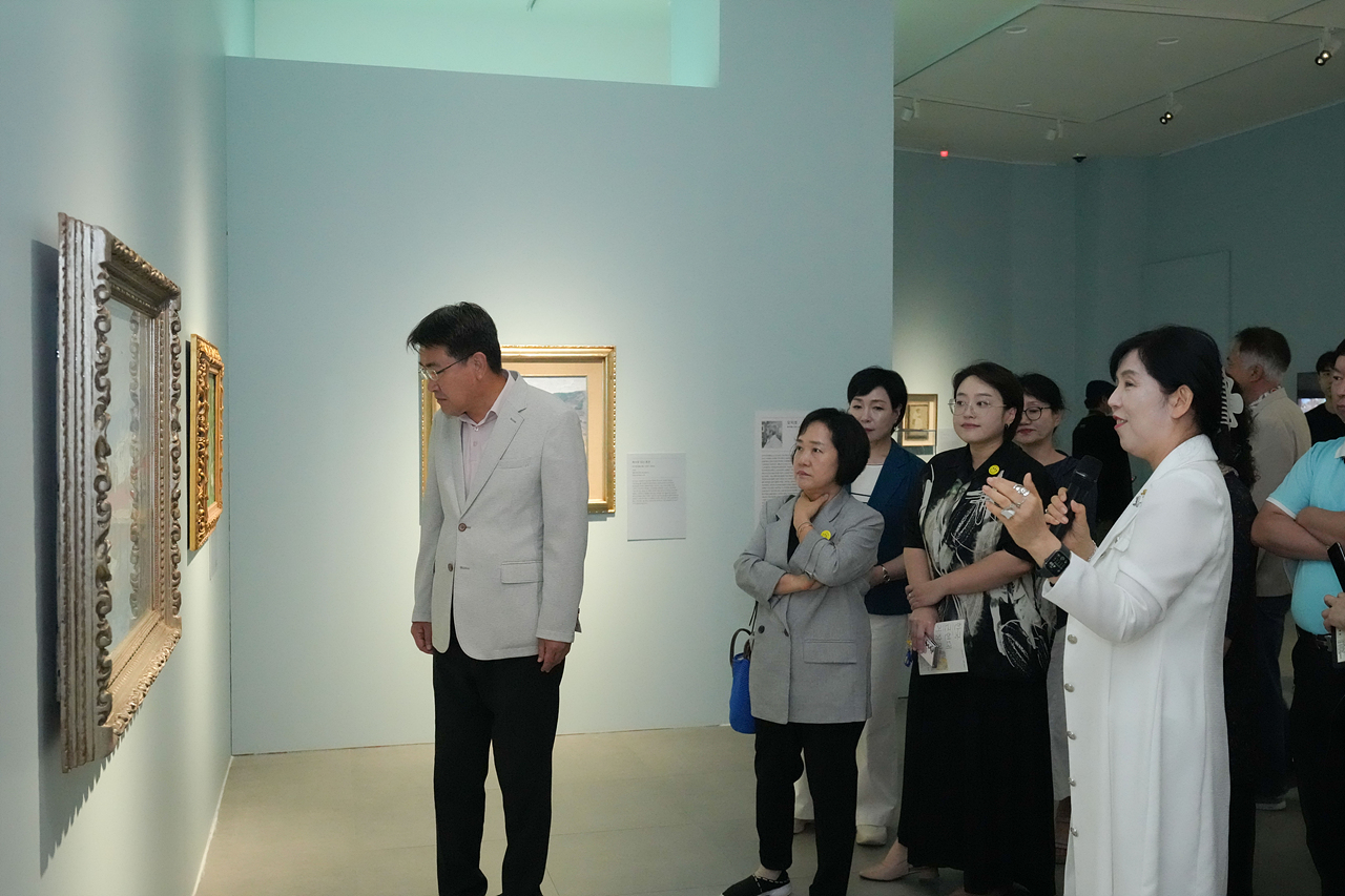 한국 근현대 거장의 삶과 예술 전시 VIP 개막식 - 7