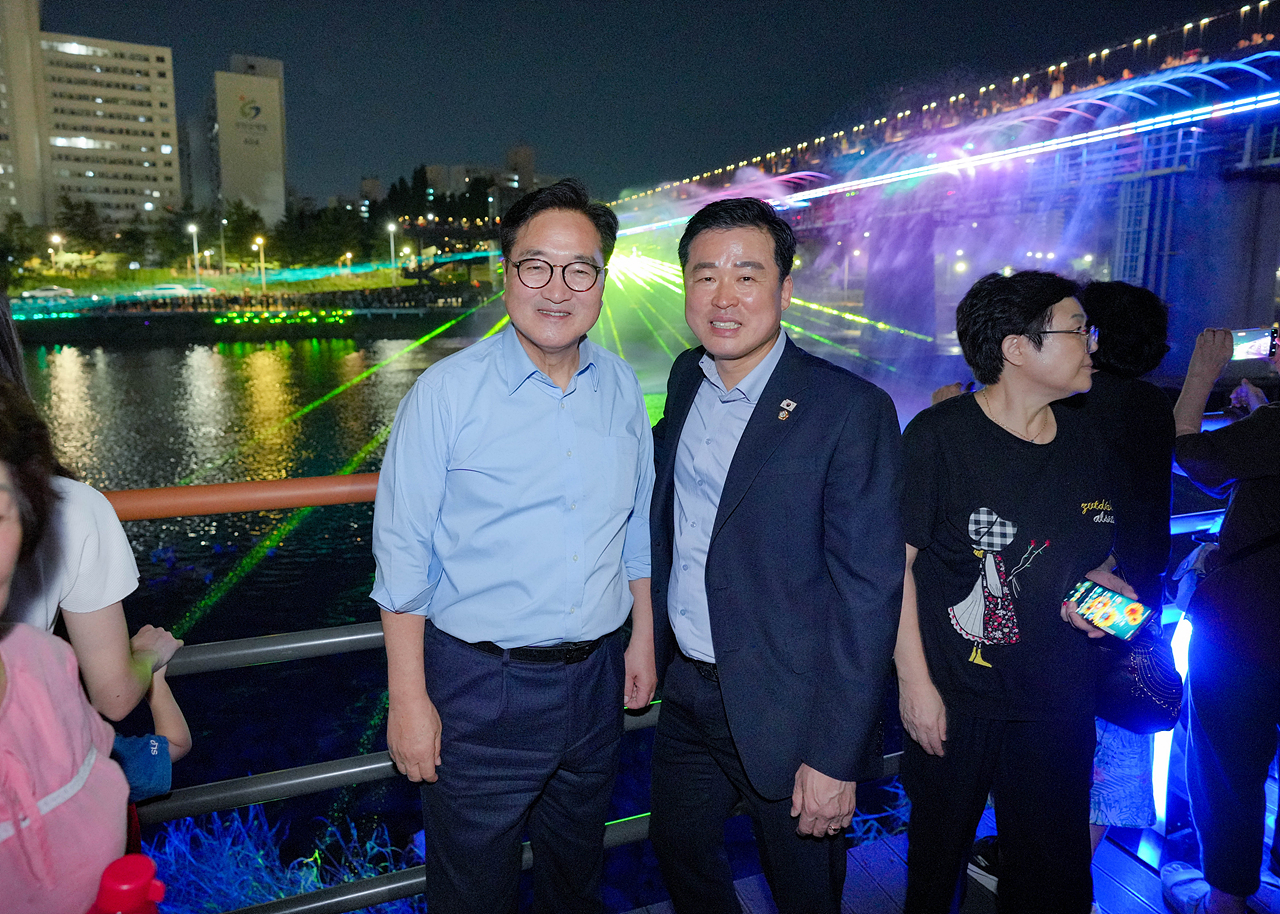 경춘철교 음악분수 개장행사 - 8