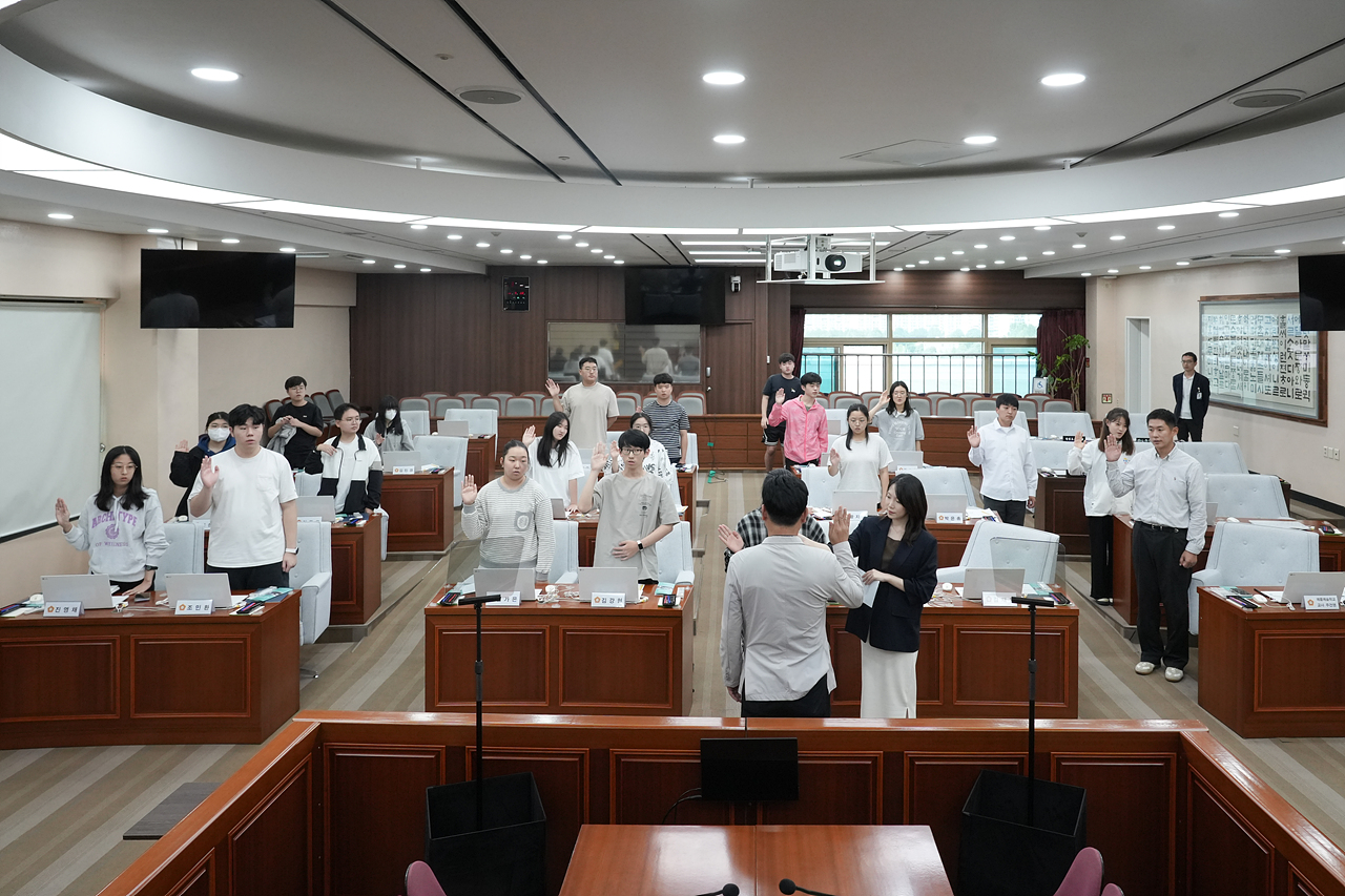 노원구의회 청소년 모의의회(예룸예술학교) - 23