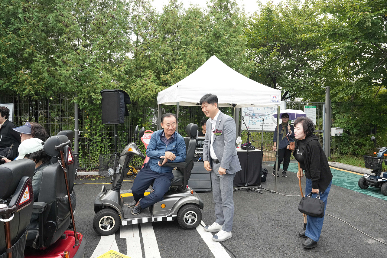 노원구 중증장애인 차량용 보조기기 지원 설치차량 시승식 - 1