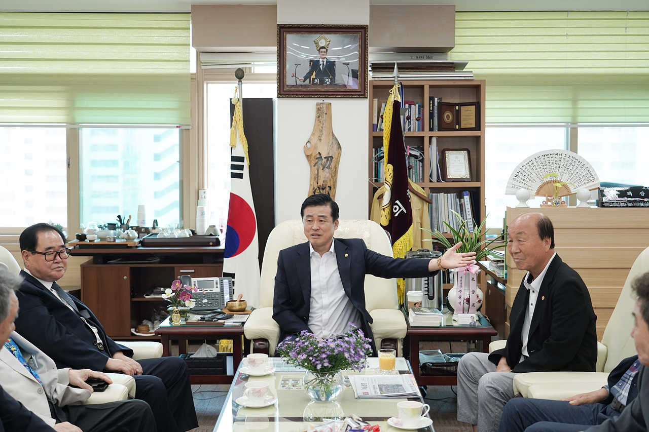  노원구의회 모의의회(대한노인회) - 4