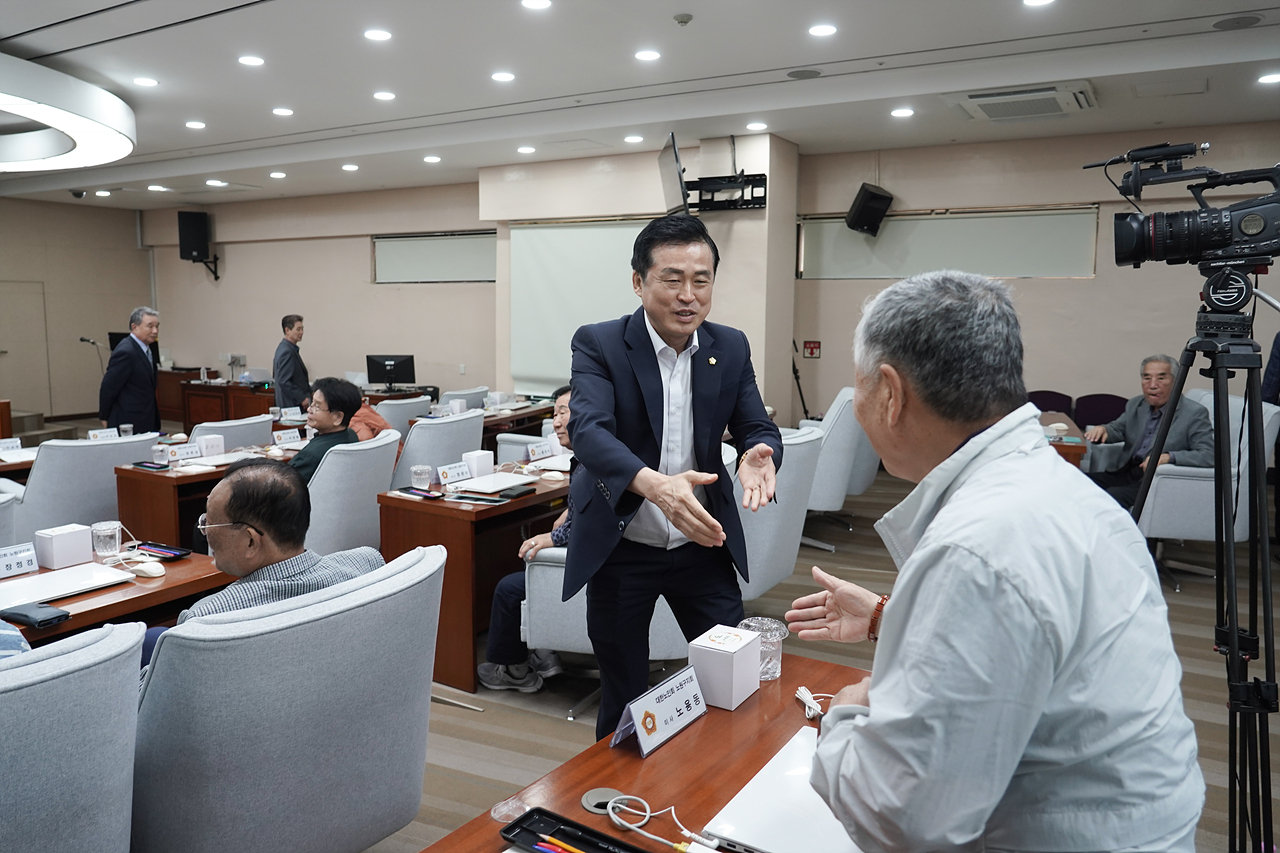  노원구의회 모의의회(대한노인회) - 5