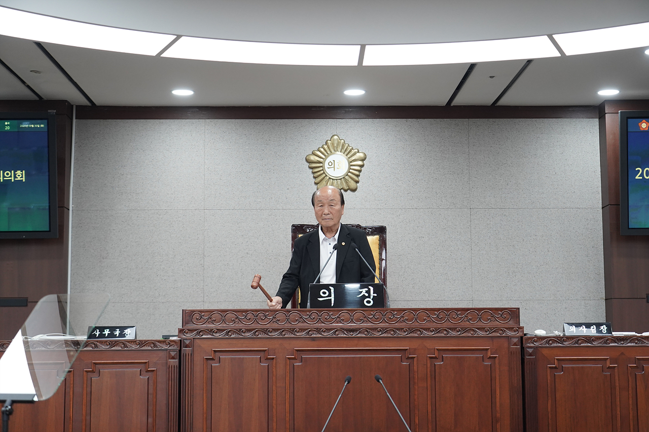  노원구의회 모의의회(대한노인회) - 18