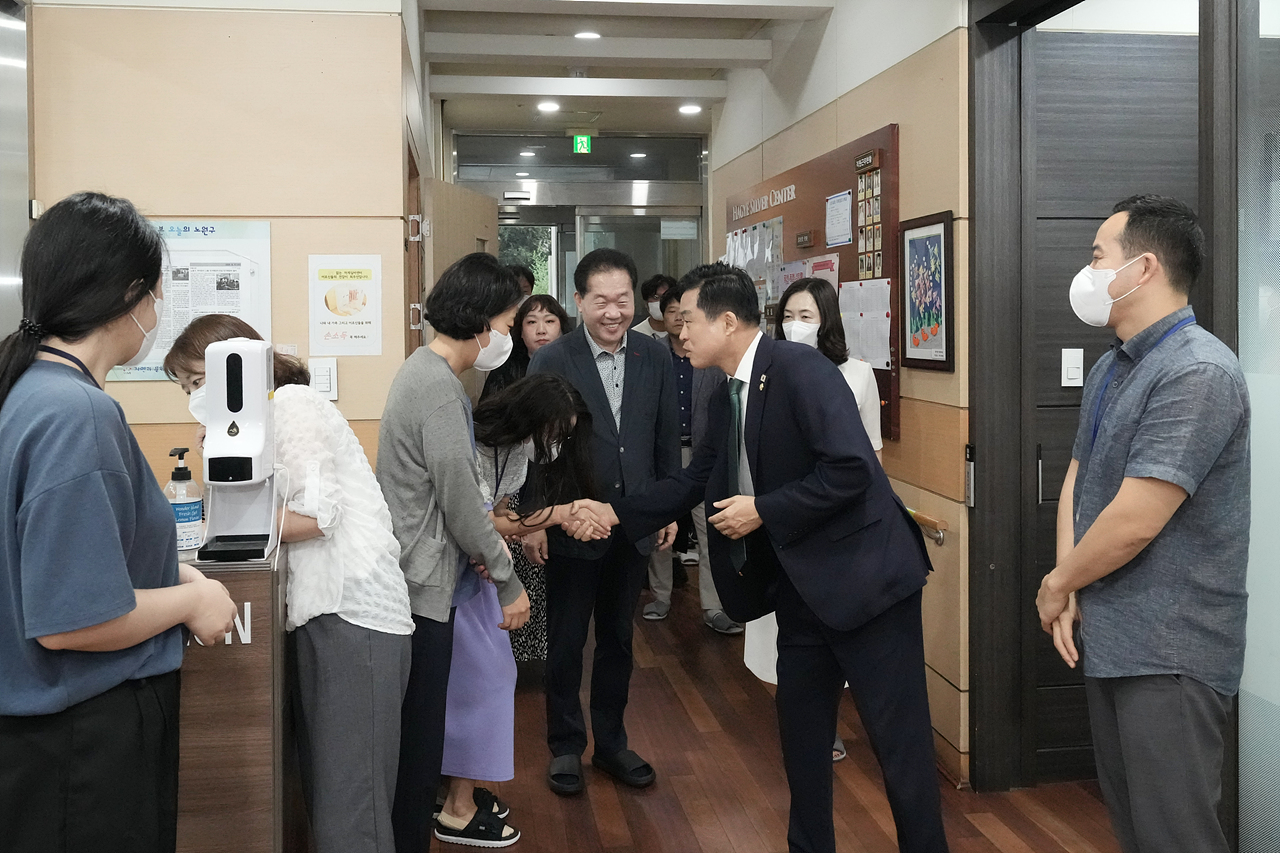 하계실버센터 현장방문 - 1