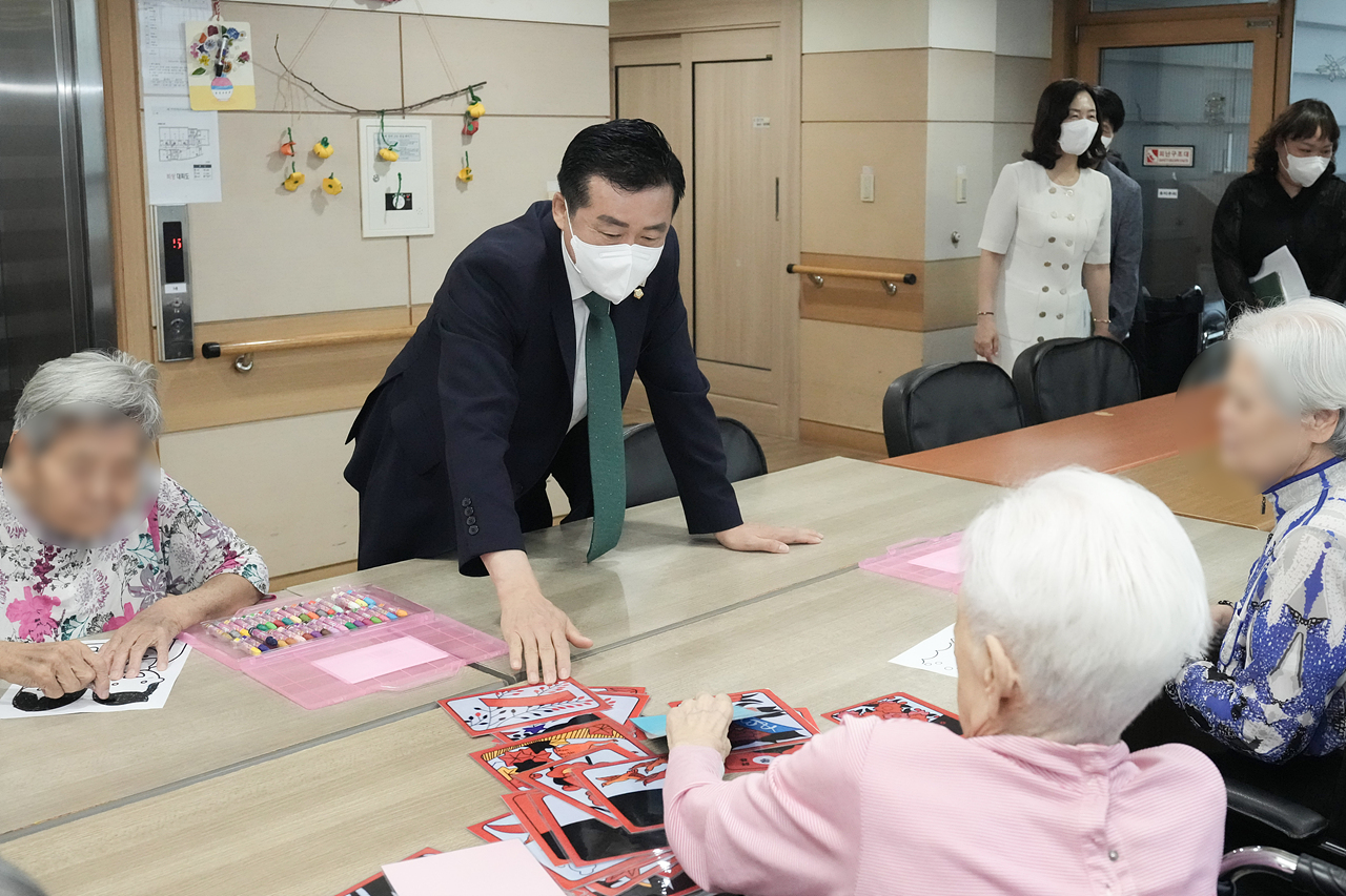 하계실버센터 현장방문 - 9