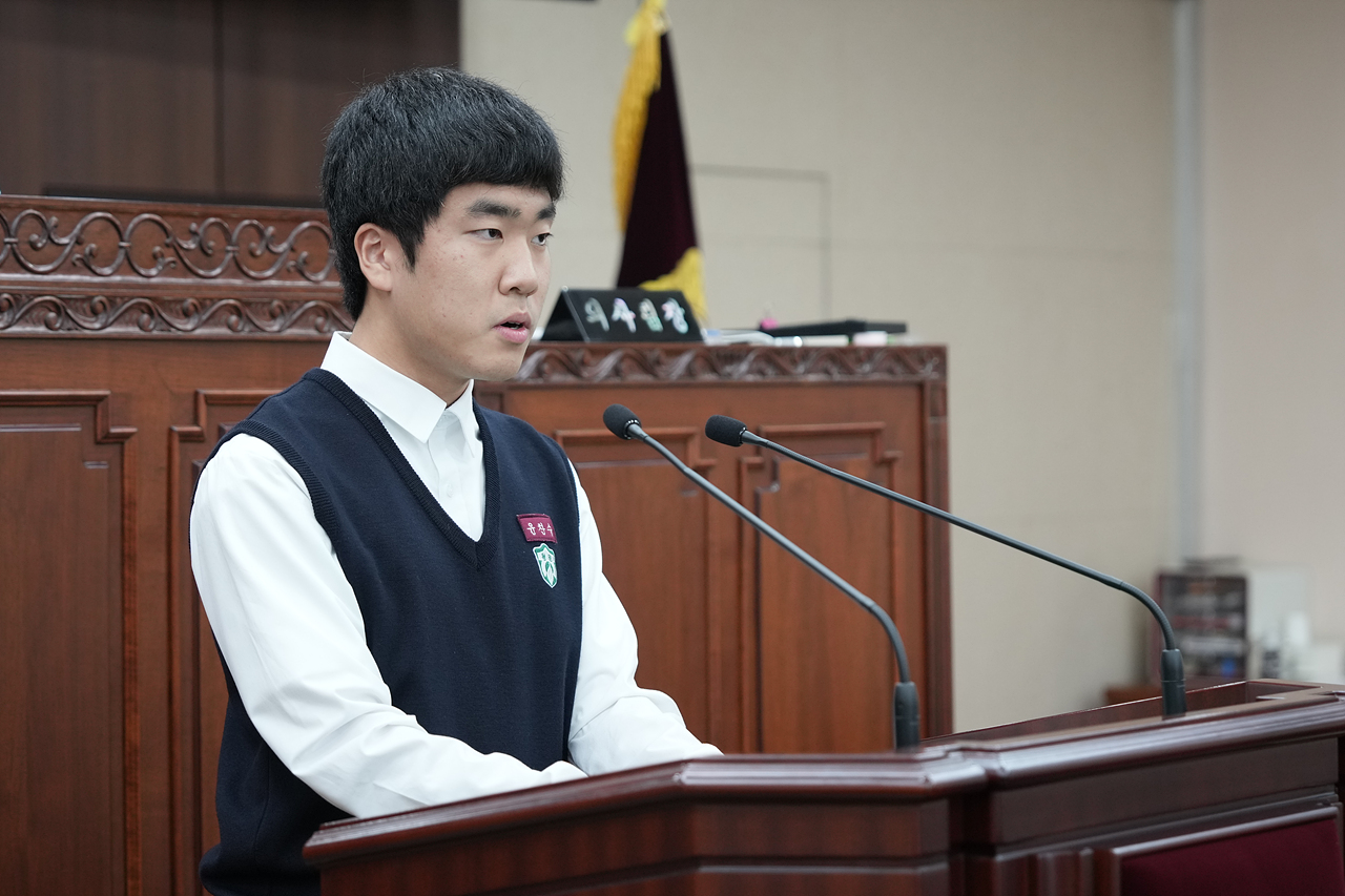 노원구의회 청소년 모의의회(청원고등학교) - 28