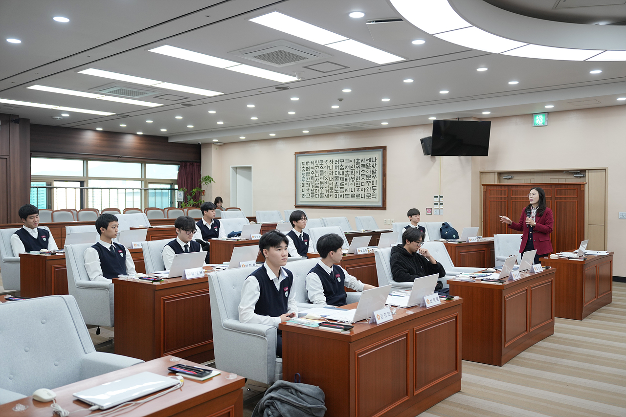 노원구의회 청소년 모의의회(청원고등학교) - 48