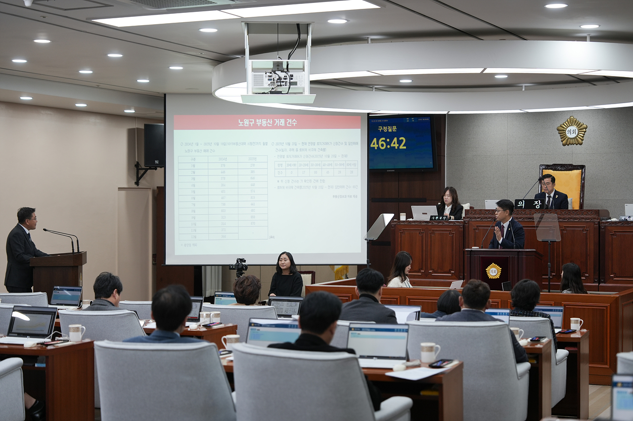 제295회 노원구의회 정례회 제2차 본회의 - 17