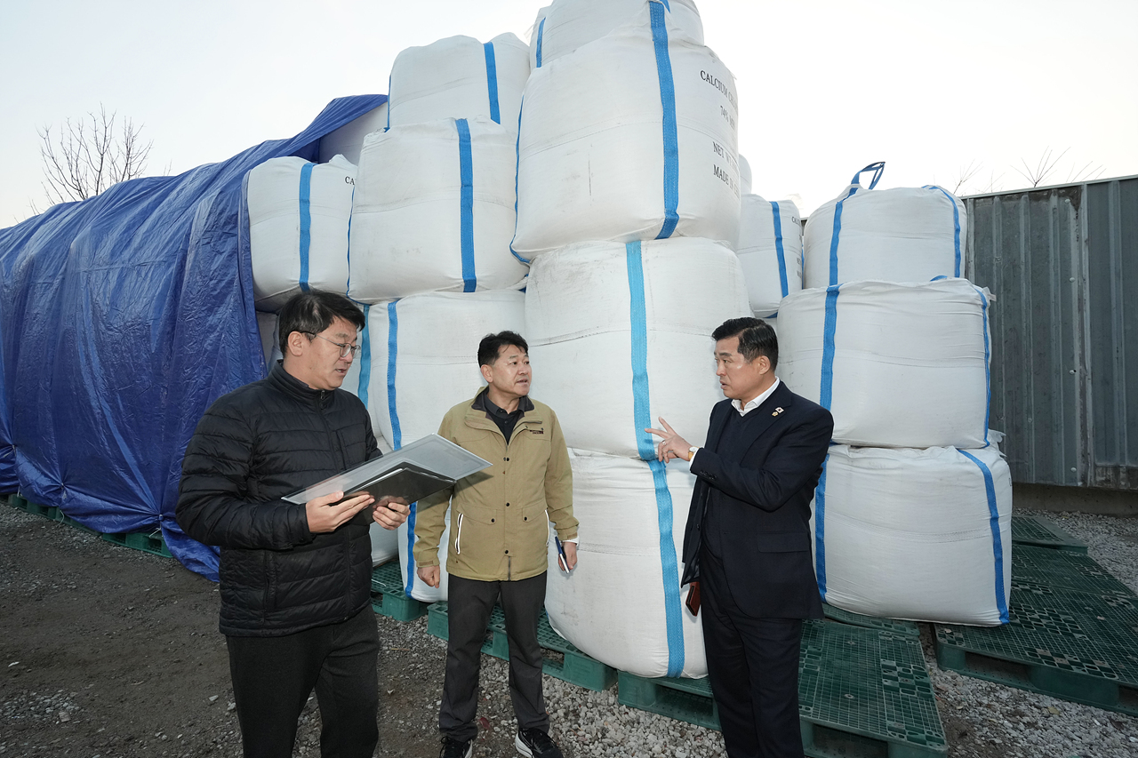 동절기 제설 대응 현장점검(하계2동 토목과 창고) - 6