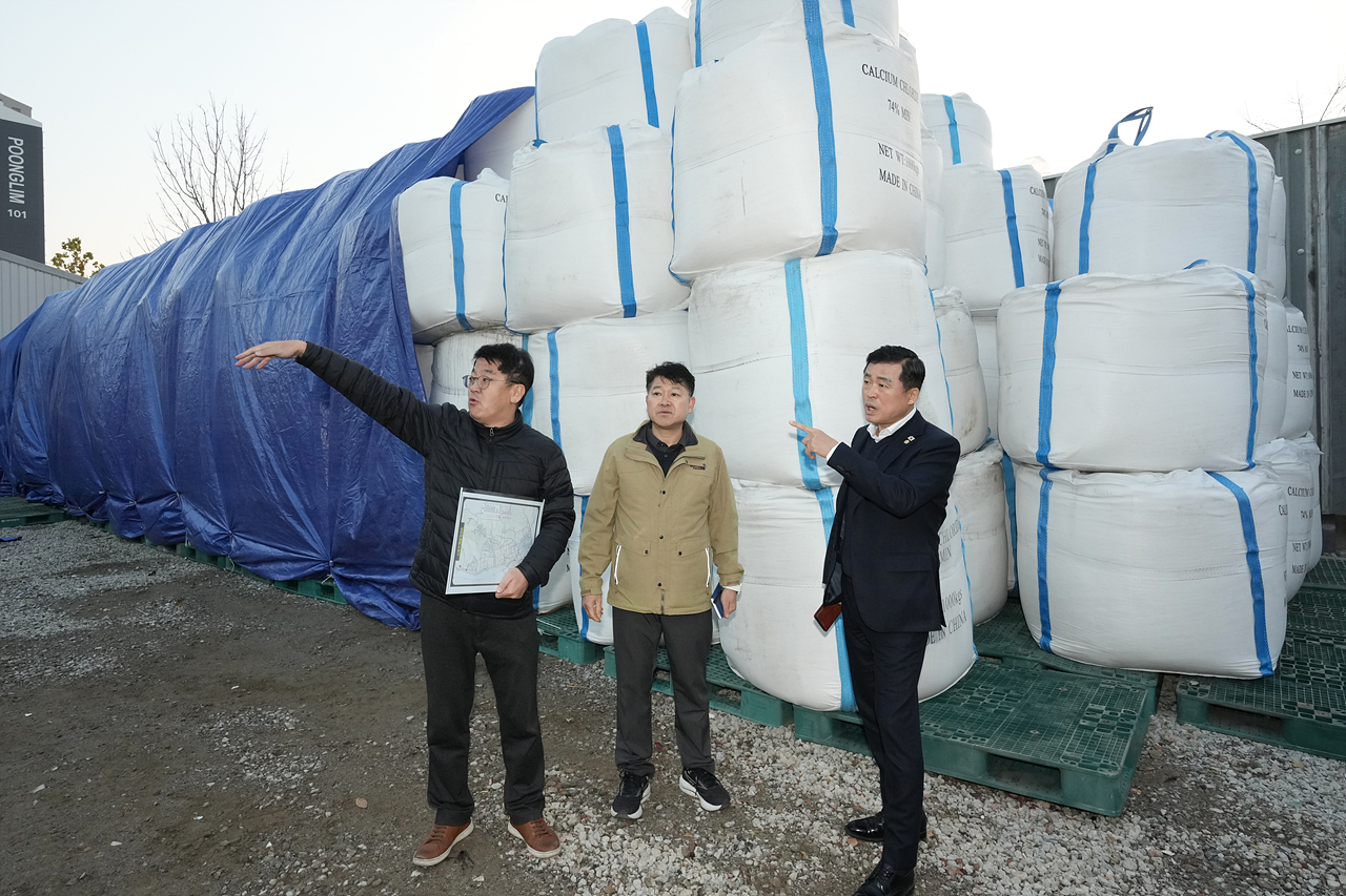 동절기 제설 대응 현장점검(하계2동 토목과 창고) - 7