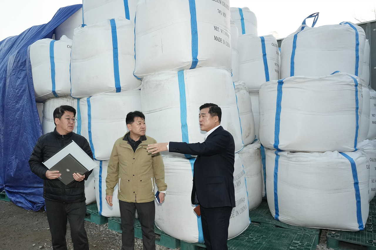 동절기 제설 대응 현장점검(하계2동 토목과 창고) - 8