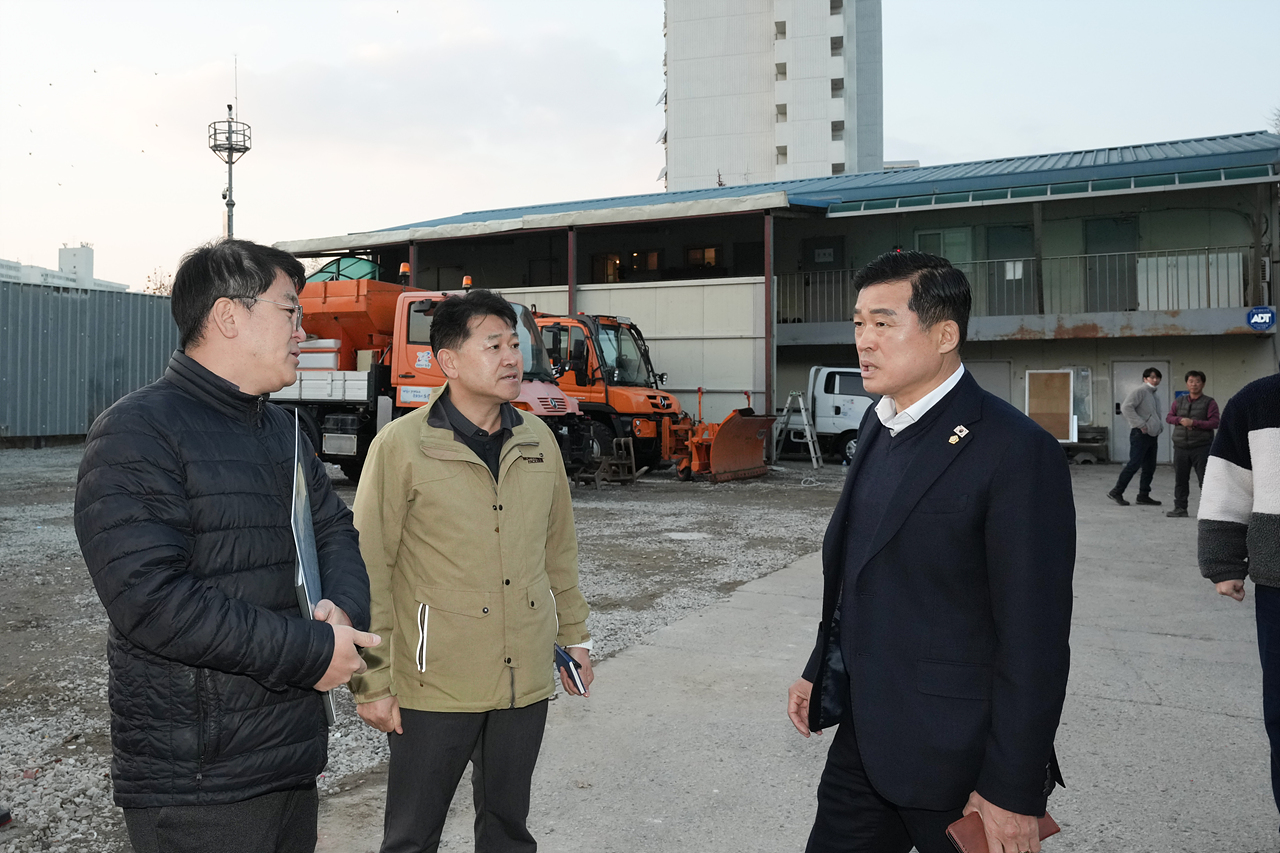 동절기 제설 대응 현장점검(하계2동 토목과 창고) - 11