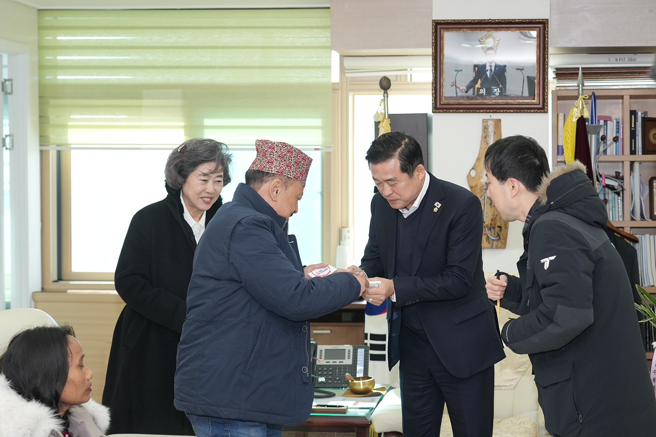 네팔시 의장님 방문 - 1