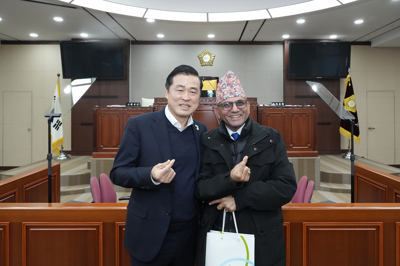 네팔시 의장님 방문 - 20