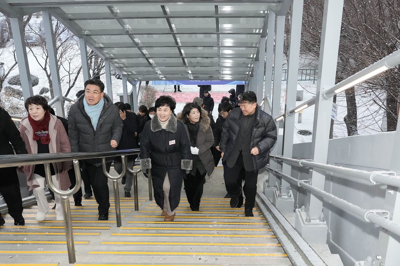 광운대역 육교 리모델링 공사 완료 준공식 - 8
