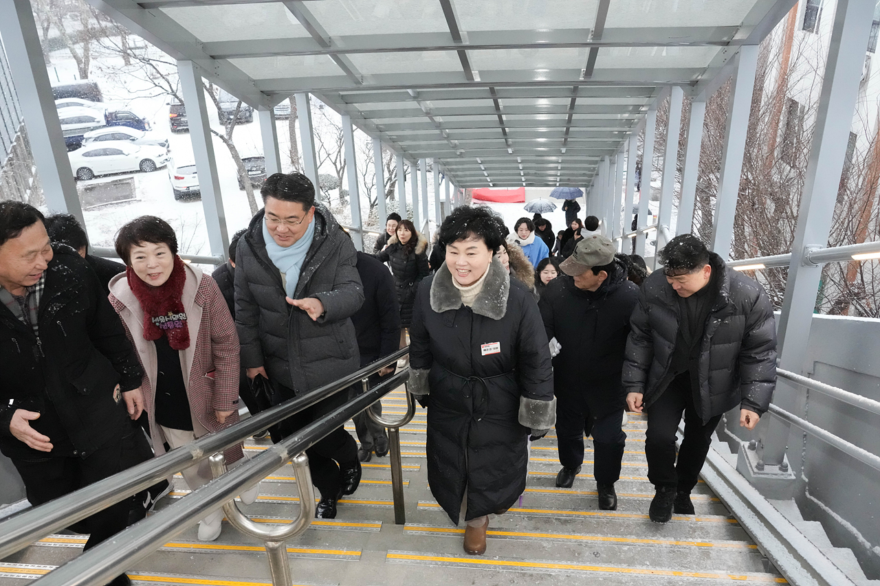 광운대역 육교 리모델링 공사 완료 준공식 - 9