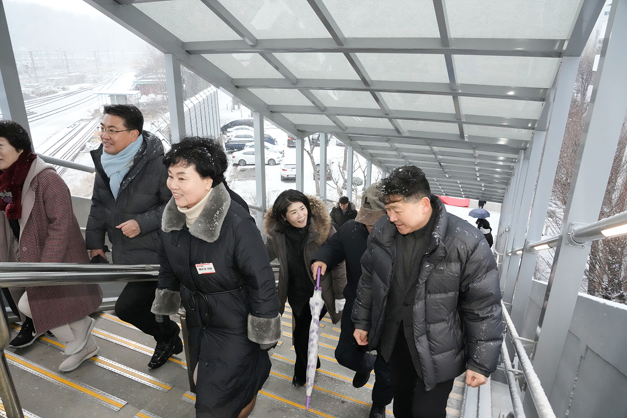 광운대역 육교 리모델링 공사 완료 준공식 - 10