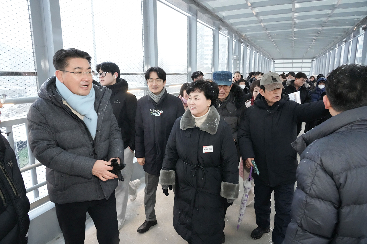 광운대역 육교 리모델링 공사 완료 준공식 - 13