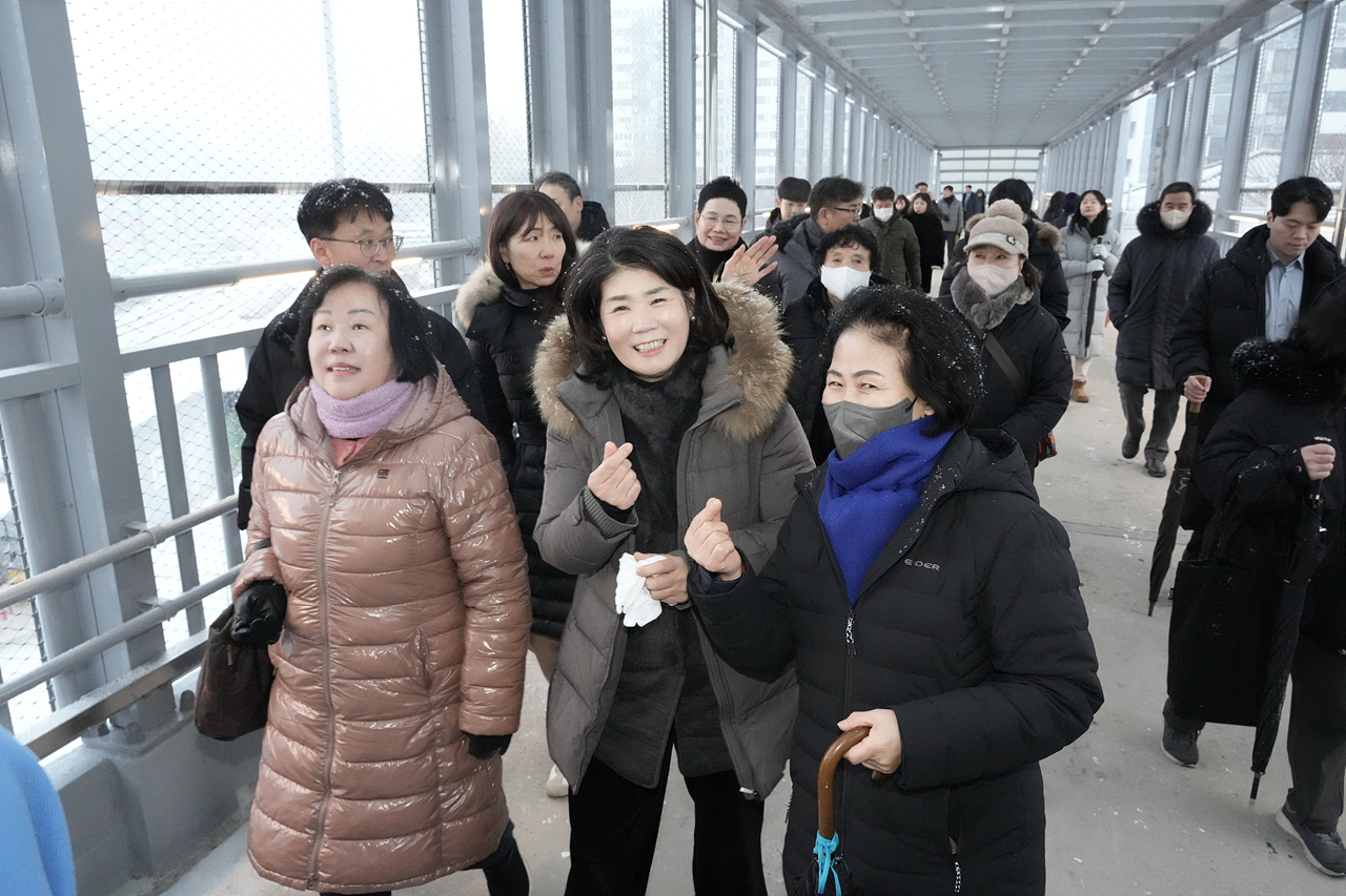 광운대역 육교 리모델링 공사 완료 준공식 - 13