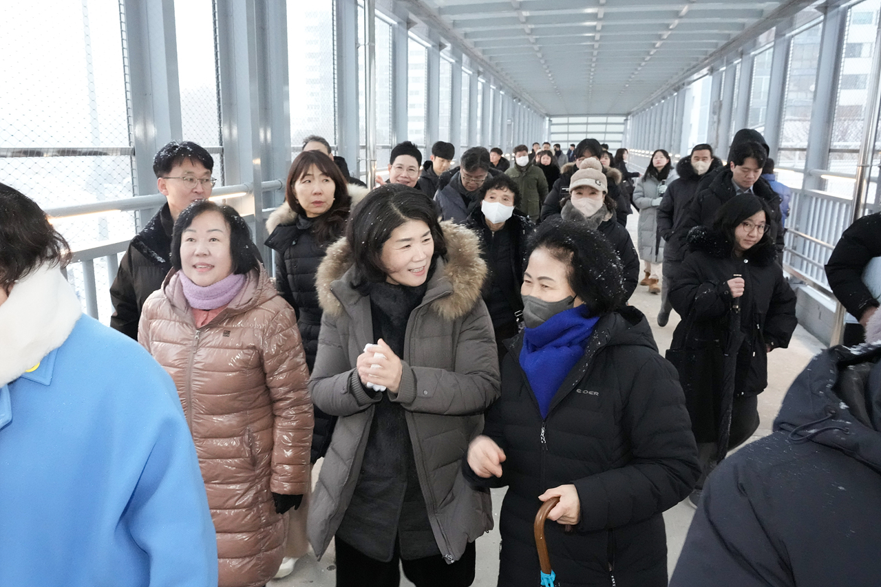 광운대역 육교 리모델링 공사 완료 준공식 - 12