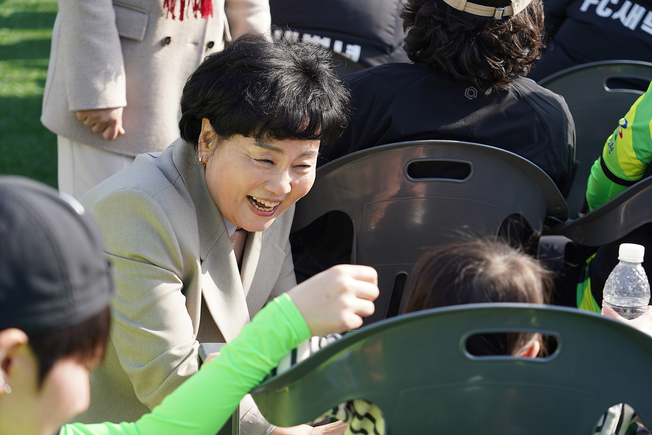 초안산스포츠타운 축구장 인조잔디 교체공사 준공식 - 5