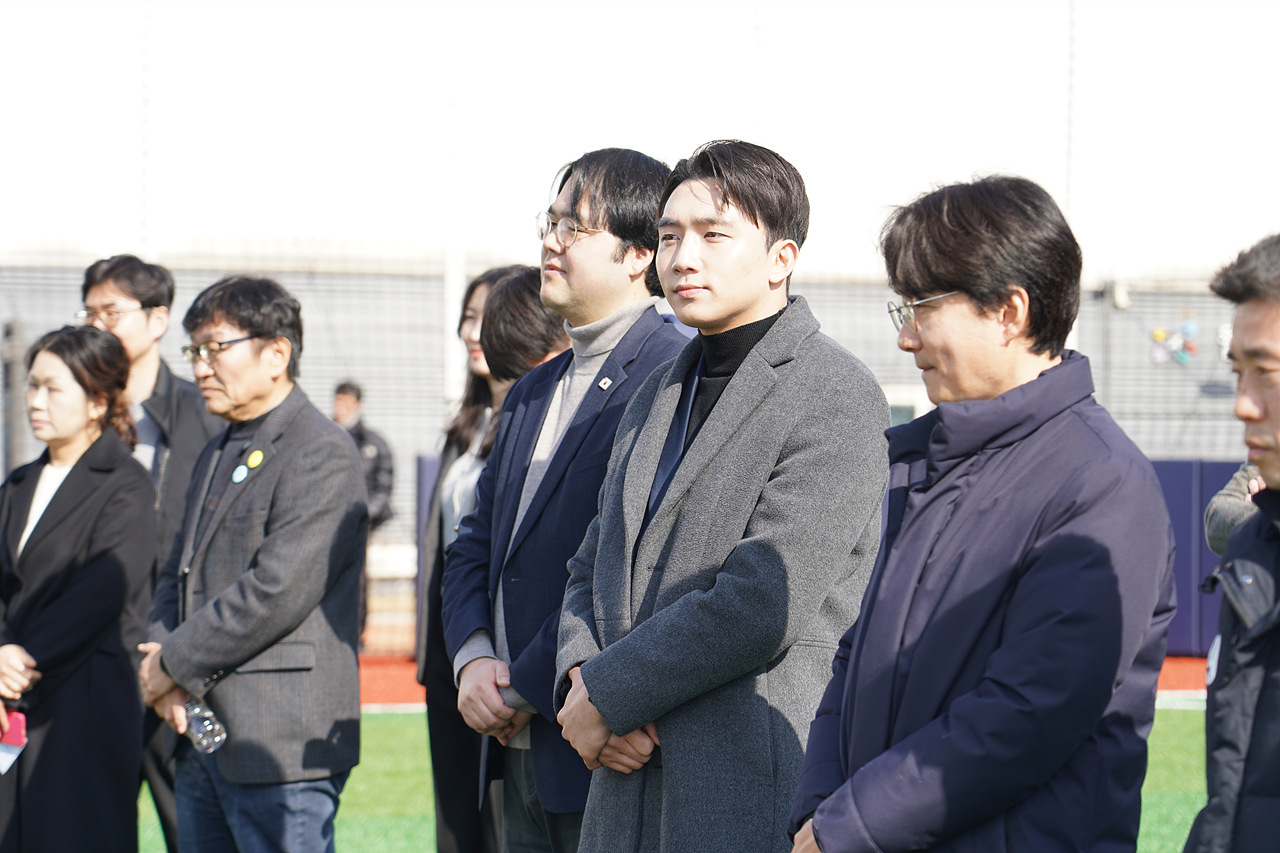 초안산스포츠타운 축구장 인조잔디 교체공사 준공식 - 3