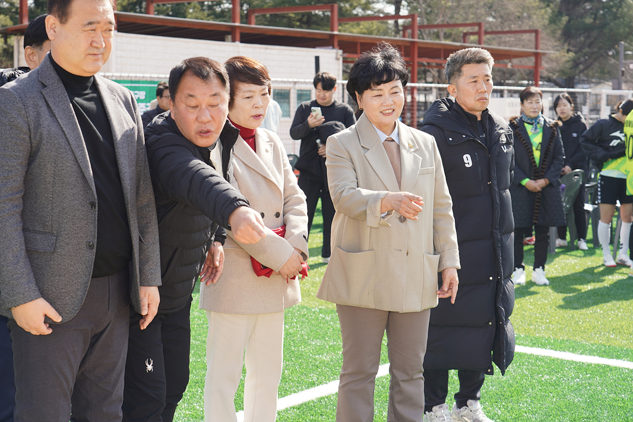 초안산스포츠타운 축구장 인조잔디 교체공사 준공식 - 14