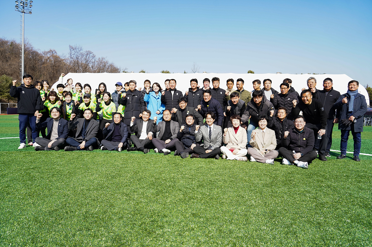 초안산스포츠타운 축구장 인조잔디 교체공사 준공식 - 6