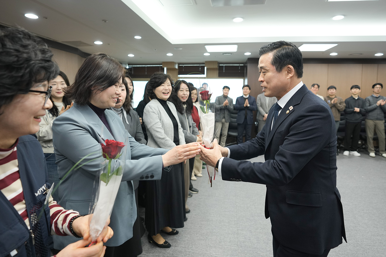 노원구의회 여성근로자와 함께하는 세계 여성의 날 - 2