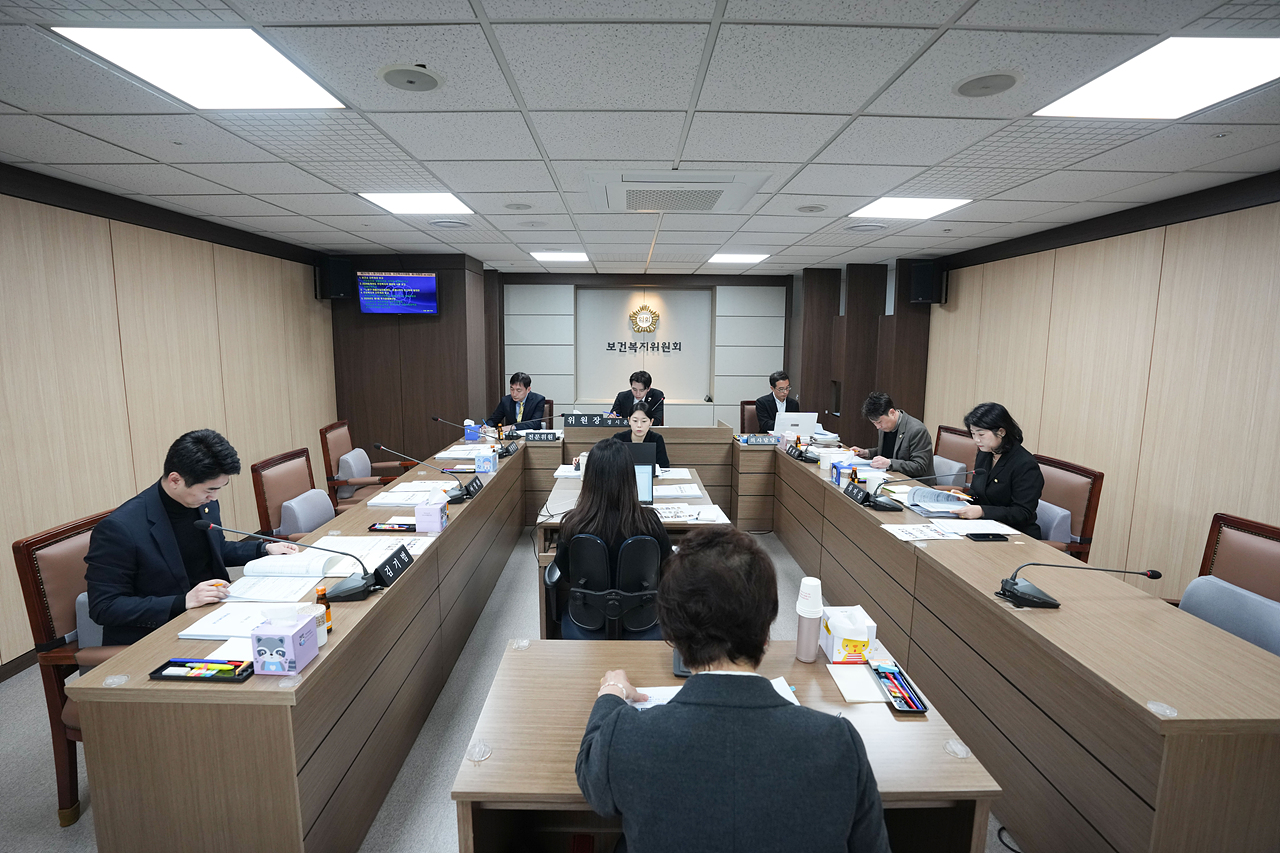 제297회 노원구의회 임시회 보건복지위원회 - 2