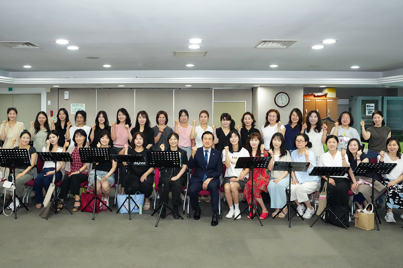 구립 여성합창단 격려 방문 - 8