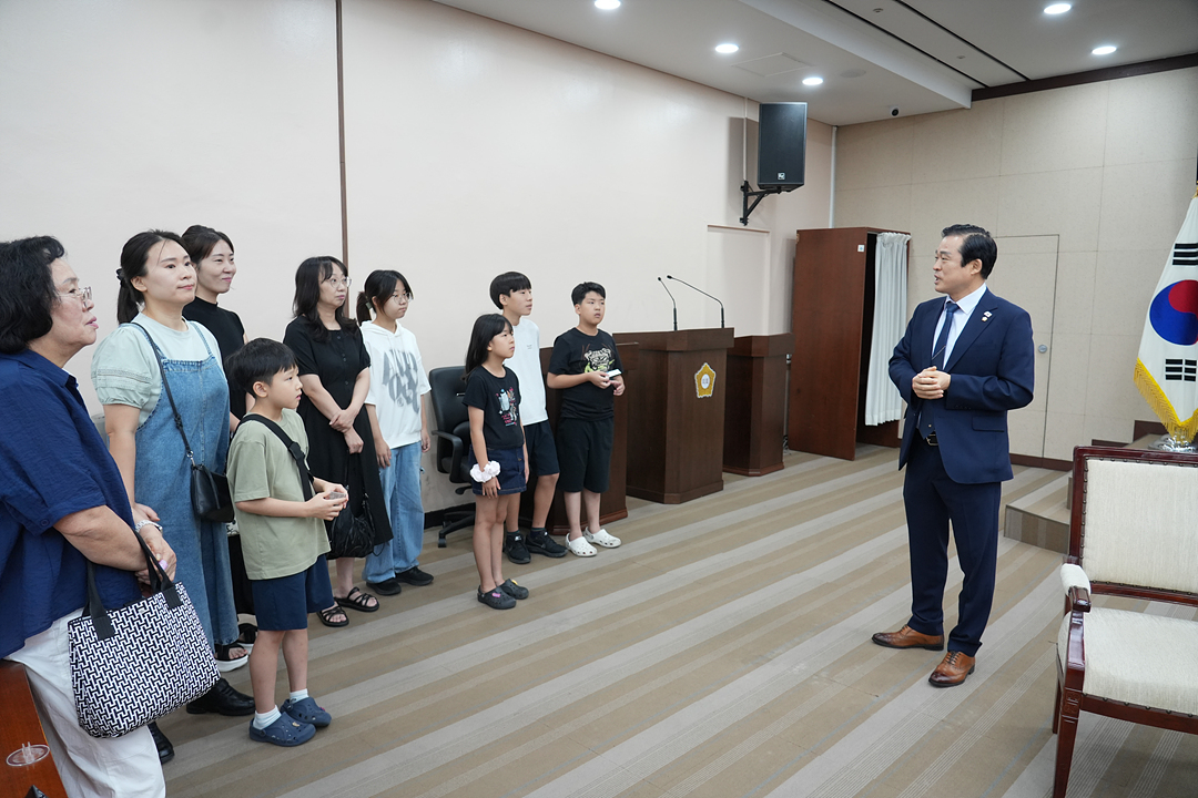 의장실 손님 방문 - 10